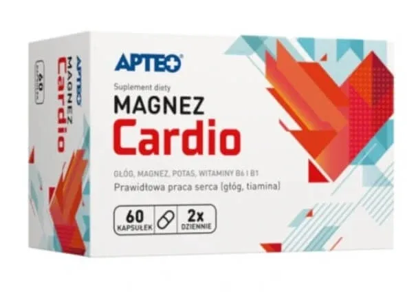 Apteo Magneziu + Vitamina B6 Cardio, 60 capsule — preț și oferte