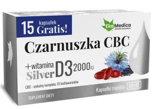 Ekamedica CBC Chimen de argint, 75 capsule