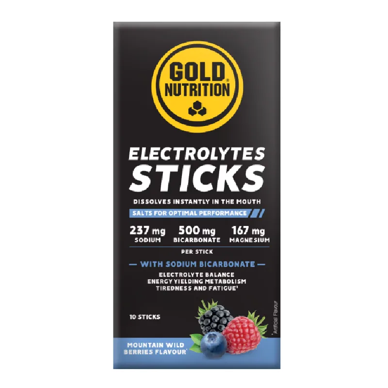 Electroliti cu fructe de padure Electrolytes, 10 plicuri, GoldNutrition GOLD NUTRITION EEC SRL — preț și oferte
