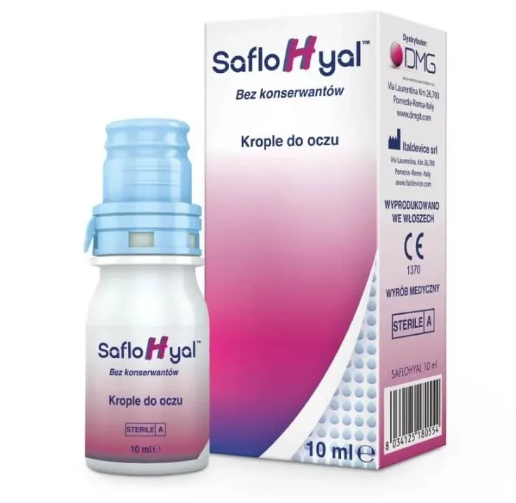 Saflohyal, picături pentru ochi, 10 ml — preț și oferte