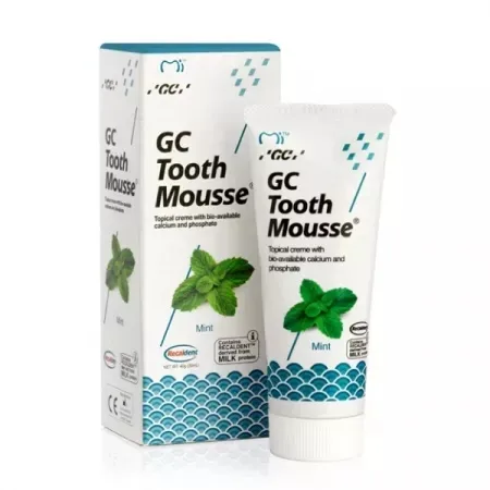 Crema topica Tooth Mousse cu aroma de menta, 40 g, GC — preț și oferte