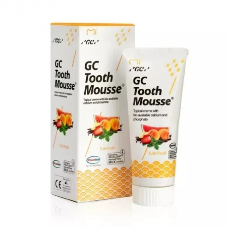 Crema topica Tooth Mousse cu aroma de Tutti-Frutti, 40 g, GC — preț și oferte