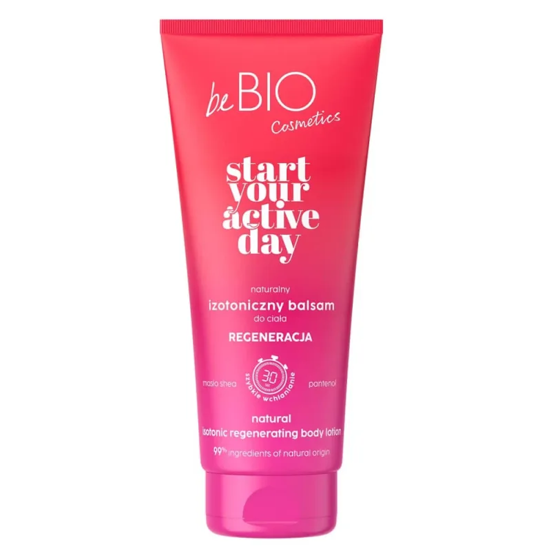 BeBio Ewa Chodakowska Start Your Active Day Loțiune naturală izotonică pentru corp regenerare, 200 ml — preț și oferte