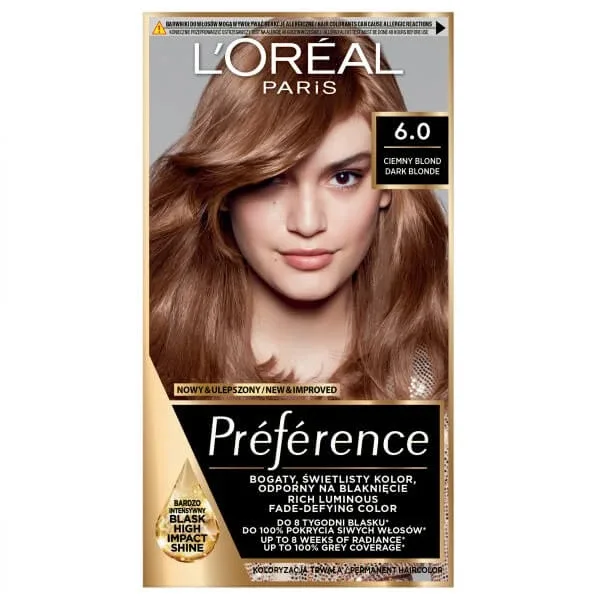 L Oreal Paris Preference Hair Colour 6.0 Blond închis — preț și oferte