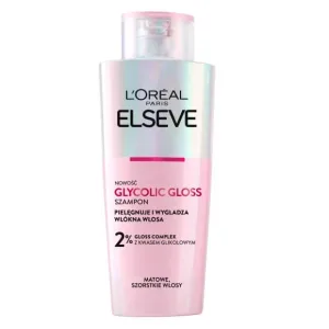 L Oreal Paris Elseve Glycolic Gloss Șampon pentru păr aspru și tern, 200 ml