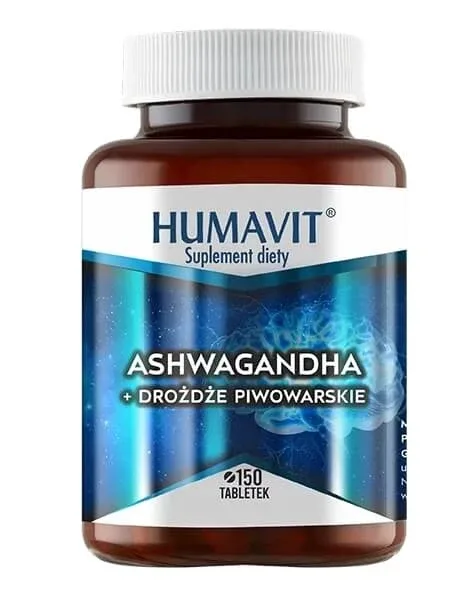 Humavit Ashwagandha + drojdie de bere, 150 comprimate — preț și oferte