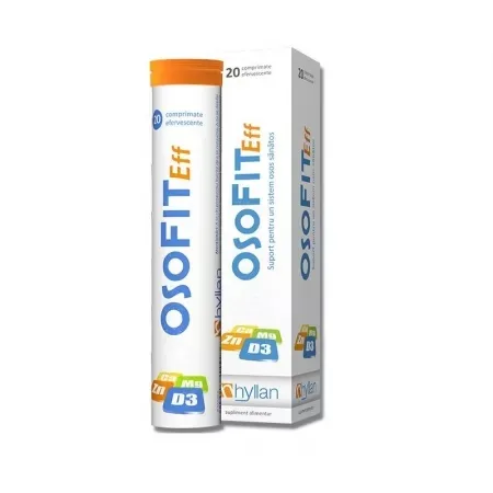 Osofit Eff, 20 comprimate efervescente – Hyllan HYLLAN PHARMA — preț și oferte