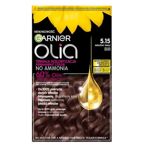 Garnier Olia Culoarea părului 5.15 Frosty Brown — preț și oferte