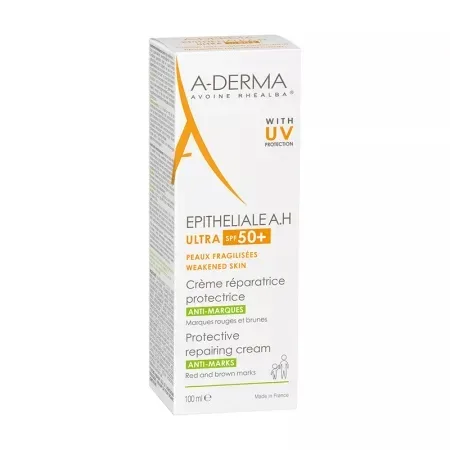 Crema Reparatoare Epitheliale AH Ultra SPF 50+, 100 ml, A-Derma — preț și oferte