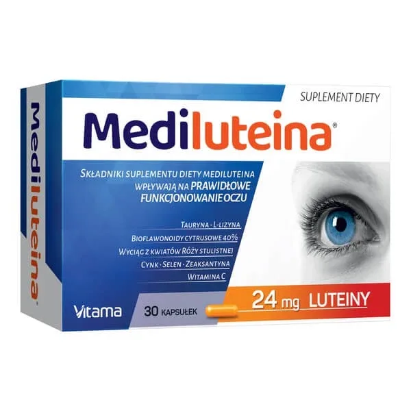 Mediluteina, 30 capsule Vitama — preț și oferte