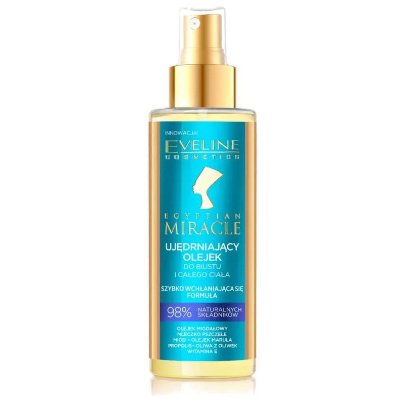 Eveline Egyptian Miracle Firming Bust and Body Oil, 150 ml — preț și oferte