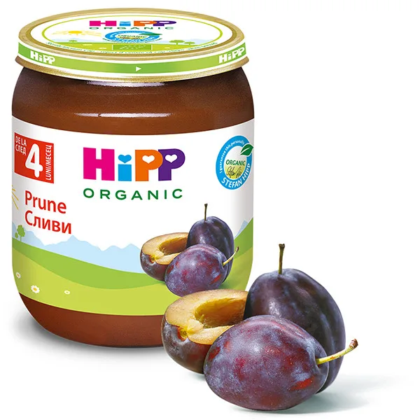 HIPP ECO Piure de prune, 125gr — preț și oferte