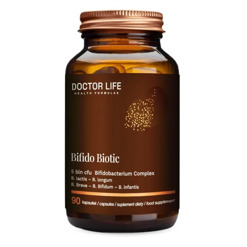 Doctor Life Bifido Suport biotic pentru microbiota intestinală, 90 capsule — preț și oferte