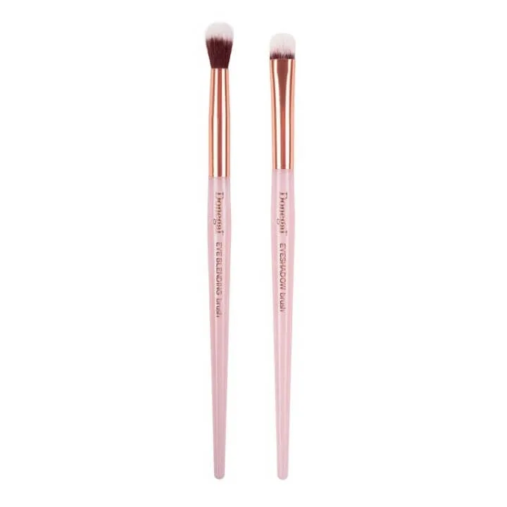 Pensulă pentru aplicarea și estomparea umbrelor Donegal Mineral Pink, 2 bucăți — preț și oferte