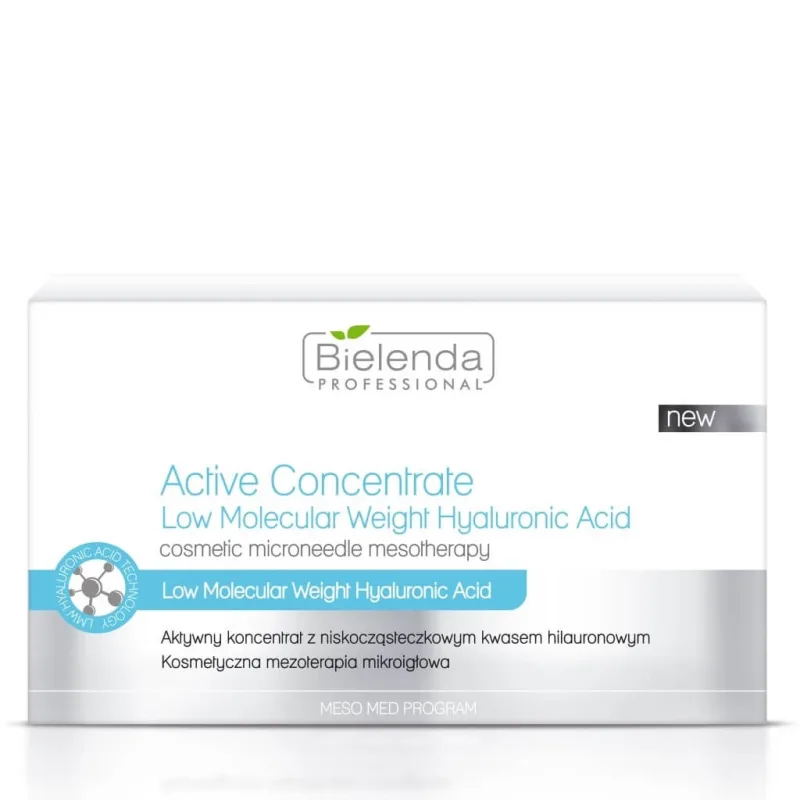 Bielenda Concentrat activ cu acid hialuronic low-molecular, 10 x 3 ml — preț și oferte