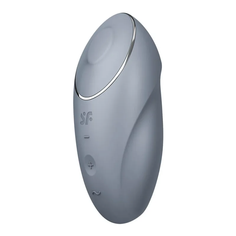 Satisfyer Tap amp; Climax 1 Vibrator suprapus cu funcție de tapotare Bluegrey — preț și oferte