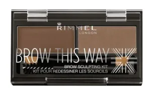 Rimmel Brow This Way Brow Sculpting Kit 002 Medium Brown, 1.3g