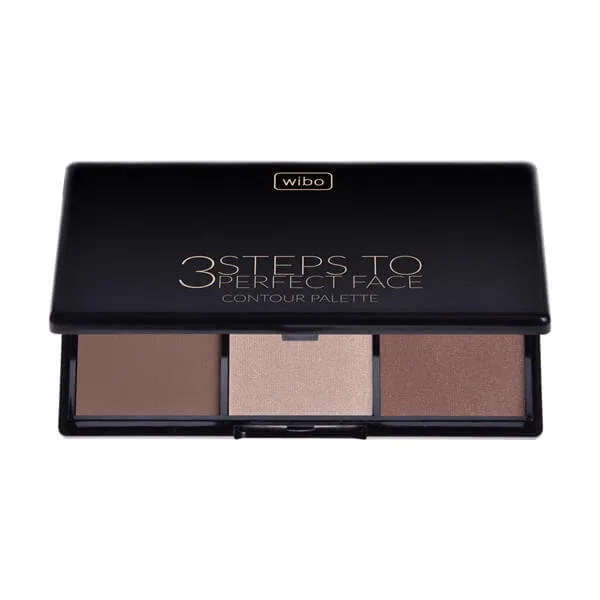 Wibo 3 Steps To Perfect Face Contouring Palette Dark, 10g — preț și oferte