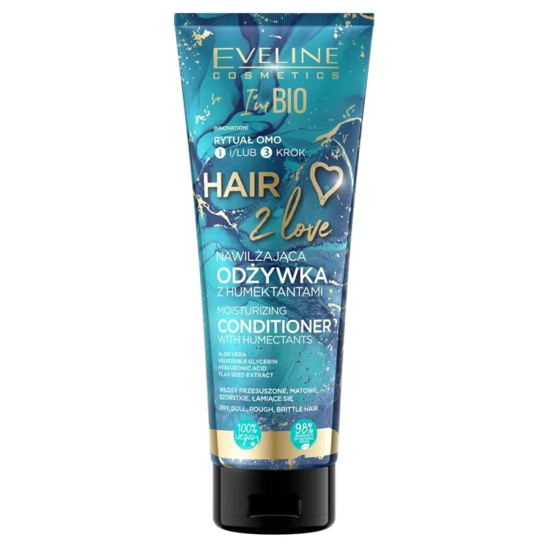 Eveline Cosmetics Hair 2 Love Balsam hidratant cu umectanți, 250 ml — preț și oferte