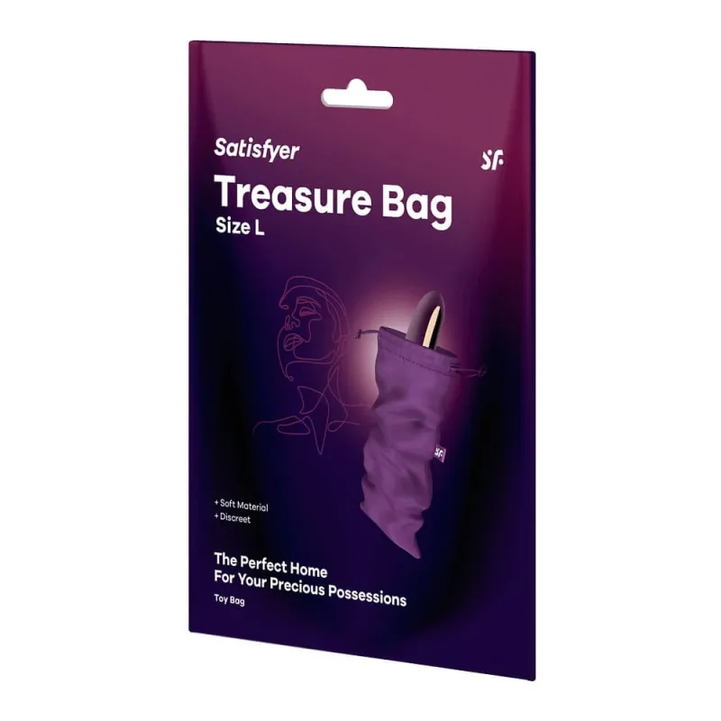 Satisfyer Treasure Bag Gadget Storage Bag L Violet — preț și oferte
