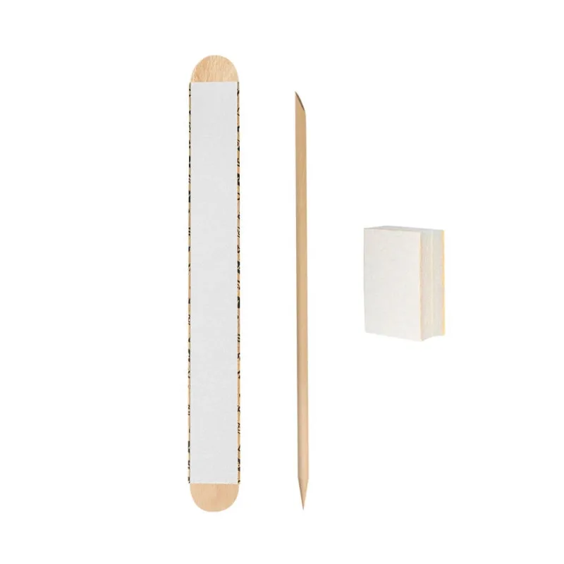 Staleks Pro Expert set de unică folosință fișier drept 100/180 + bloc de lustruire + stick — preț și oferte