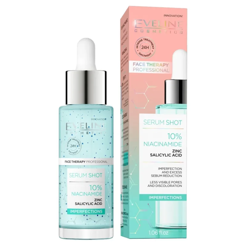 Eveline Cosmetics Face Theraphy Professional Serum Shot 10% Niacinamide, 30 ml — preț și oferte