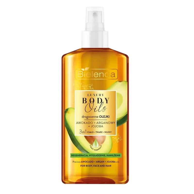 Bielenda Ulei de îngrijire 3 în 1 Avocado + Argan + Jojoba, 150 ml — preț și oferte