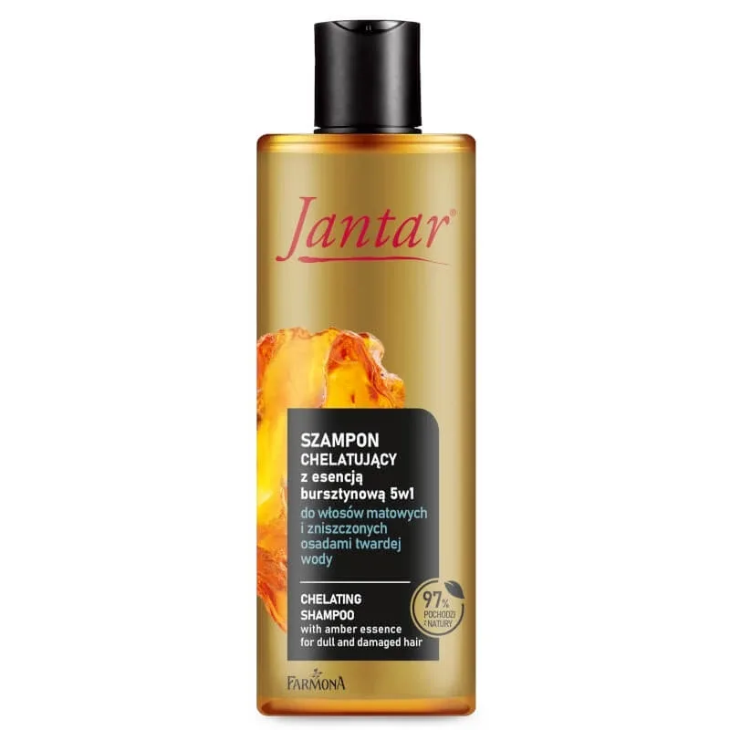 Farmona Jantar șampon chelant cu extract de chihlimbar 5în1 pentru părul tern și deteriorat, 300 ml — preț și oferte