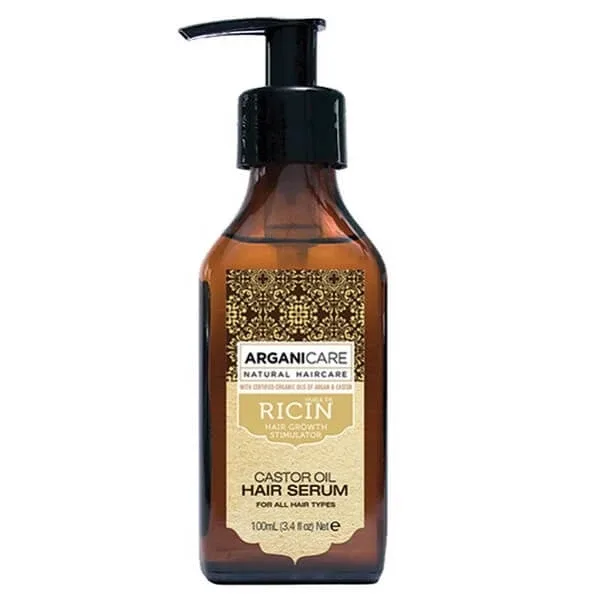 Ser din ulei de ricin Arganicare pentru stimularea creșterii părului, 100ml — preț și oferte