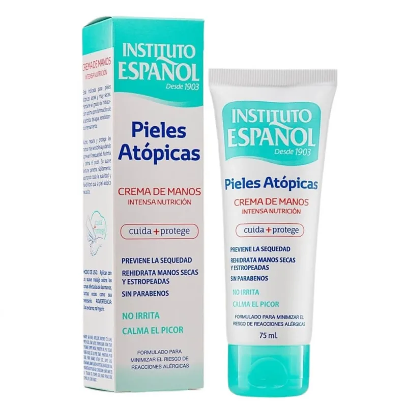 Instituto Espanol Cremă de mâini pentru pielea atopică, 75 ml — preț și oferte