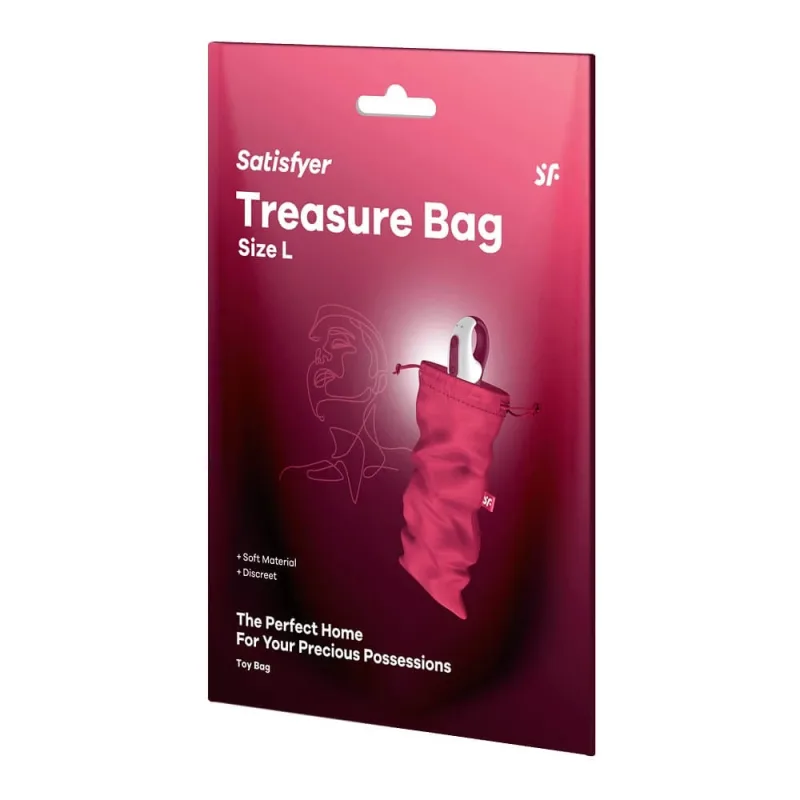 Satisfyer Treasure Bag Gadget Storage Bag L Roz — preț și oferte
