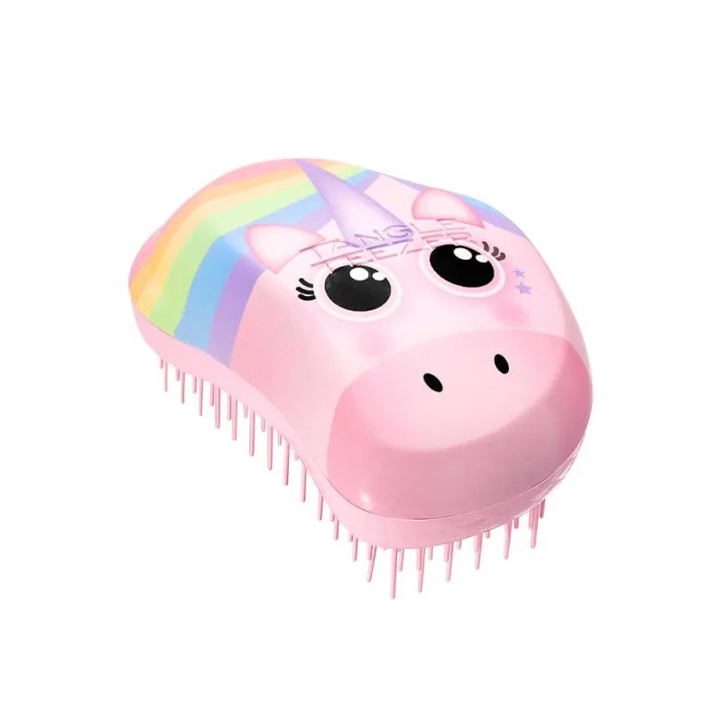Tangle Teezer The Original Mini perie de păr roz Rainbow Unicorn — preț și oferte