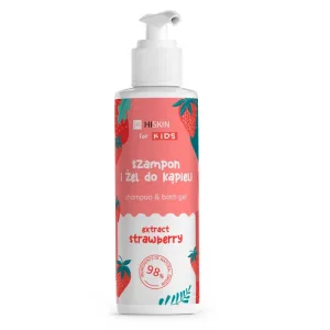 HiSkin Kids șampon și gel de baie căpșuni, 280ml