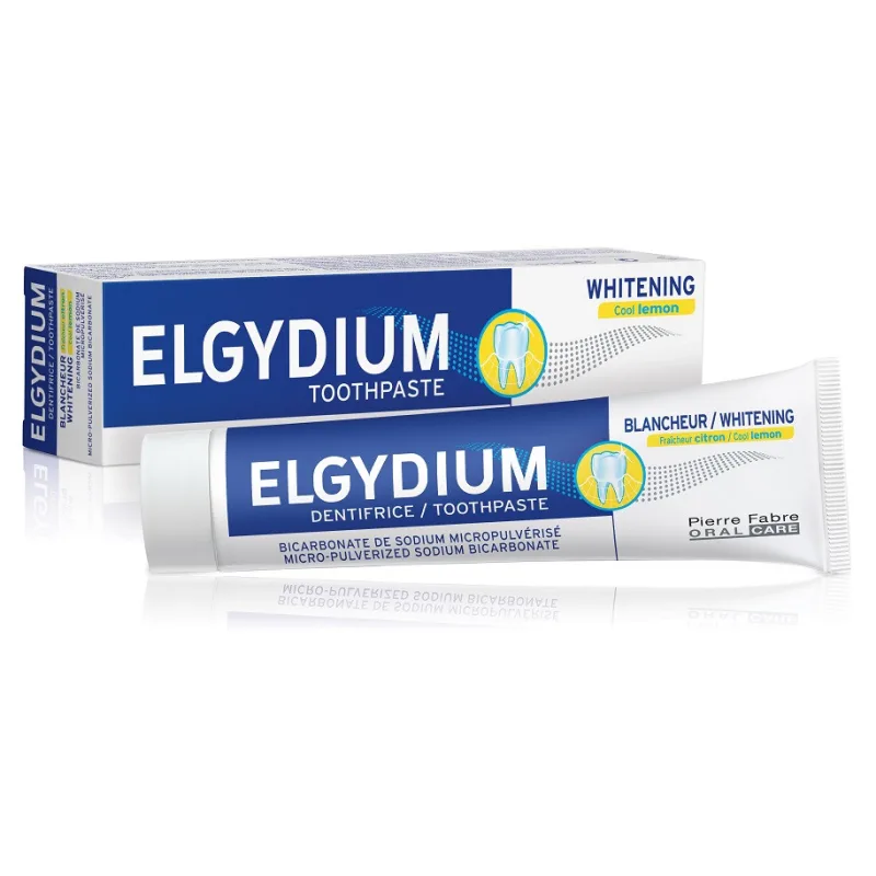 ELGYDIUM Pasta dinti lemon x 75 ml — preț și oferte