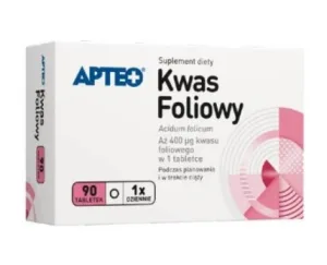 Apteo Acid folic, 90 comprimate