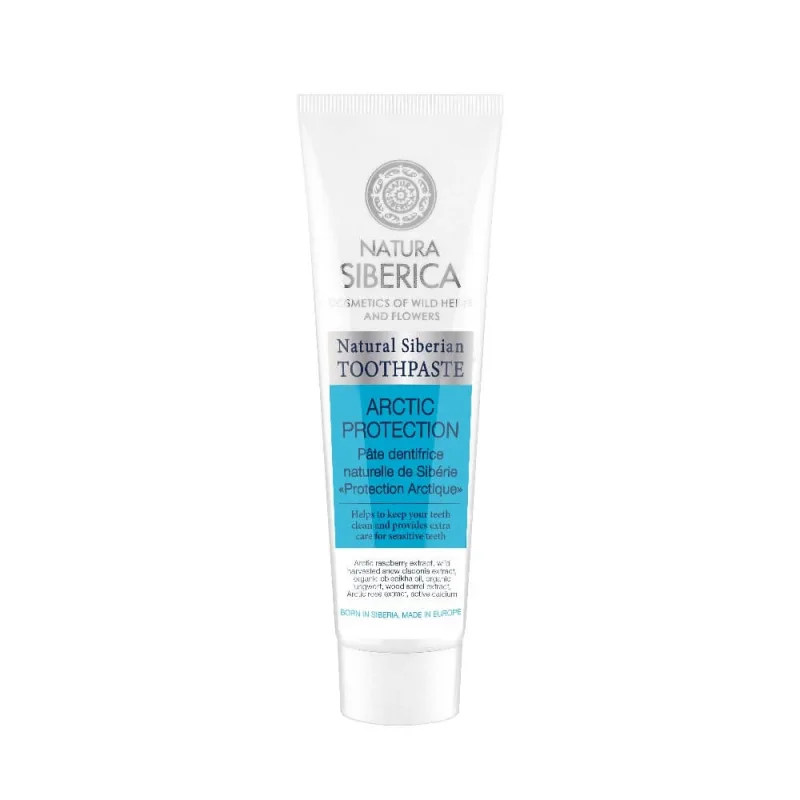 Natura Siberica Ntural Siberian pastă de dinți protectoare pentru dinți sensibili Arctic Protection, 100g — preț și oferte
