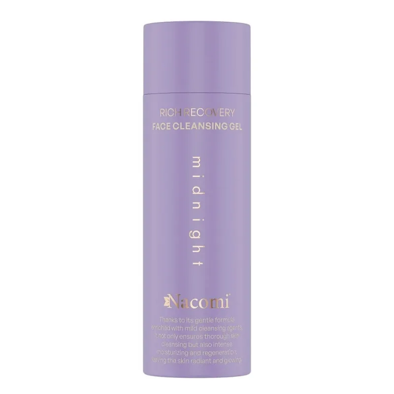 Nacomi Rich Recovery Midnight Face Wash Gel, 140 ml — preț și oferte
