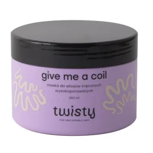 Twisty Give Me A Coil Mask pentru păr creț, foarte poros, 250 ml