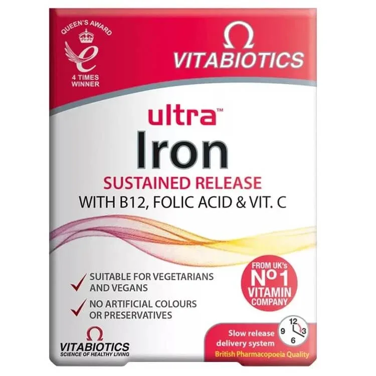 Vitabiotics Ultra Iron, 30 comprimate — preț și oferte