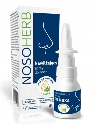 Spray nazal hidratant Nosoherb, 15 ml - Pe termen lung! — preț și oferte