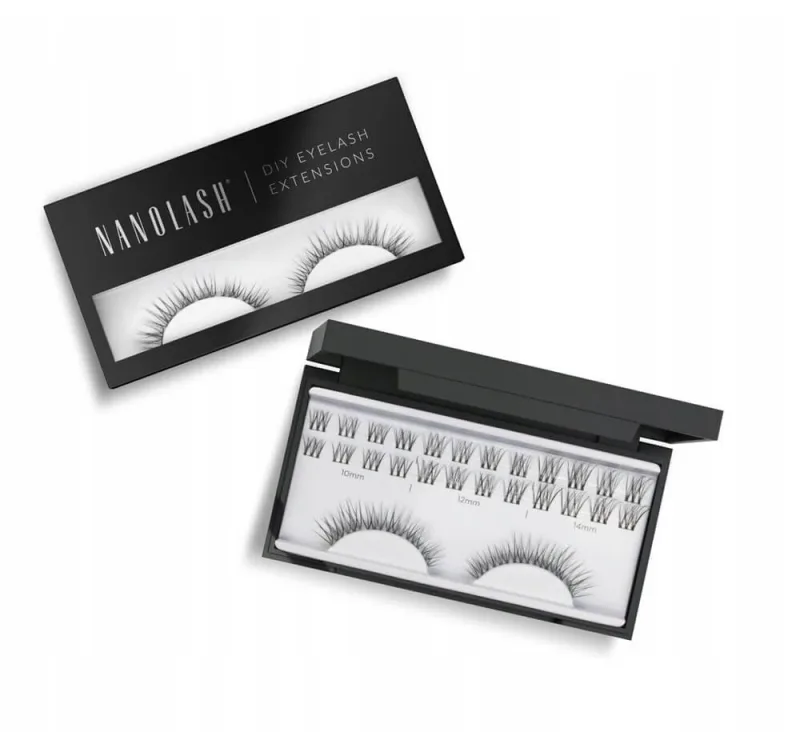 Nanolash DIY Eyelash Extensions Gene artificiale în clustere Innocent, 36 bucăți — preț și oferte