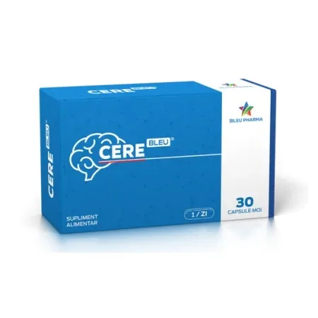 CereBleu, 30 capsule moi – Bleu Pharma — preț și oferte