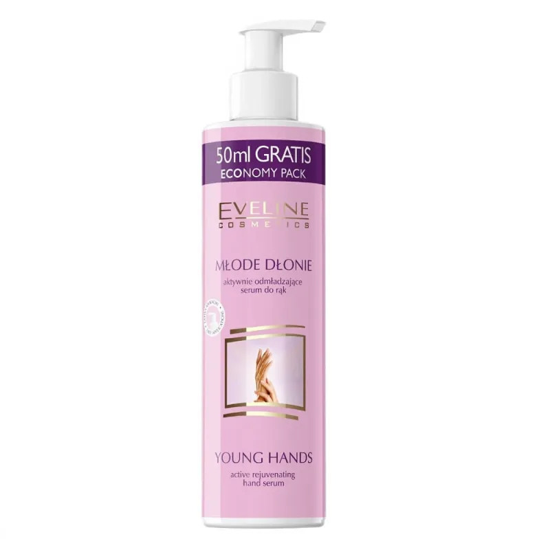 Eveline Cosmetics Młode Dłonie Aktywnie odmładzające serum do rąk, 245 ml — preț și oferte