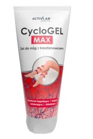 Cycolgel Max Gel pentru picioare cu castan de India, 200 ml
