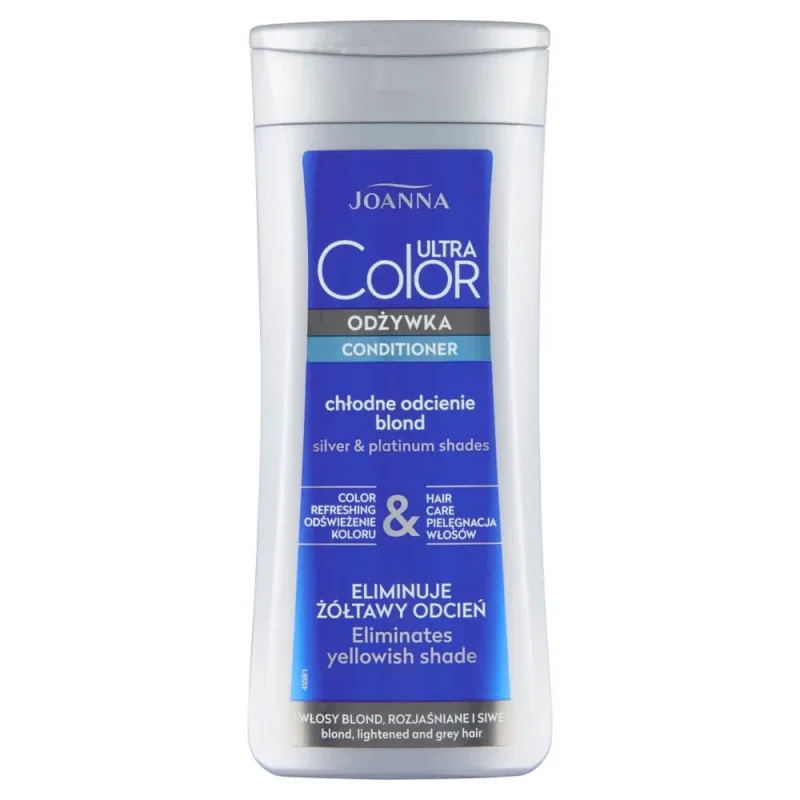 Joanna Balsam pentru păr blond decolorat și păr gri, 200g — preț și oferte
