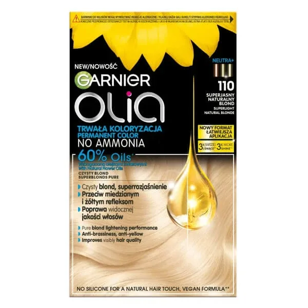 Garnier Olia Culoarea părului 110 Super Bright Natural Blonde — preț și oferte