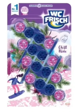WC Frisch Chill Ride Suspender pentru toaletă, 4 bucăți