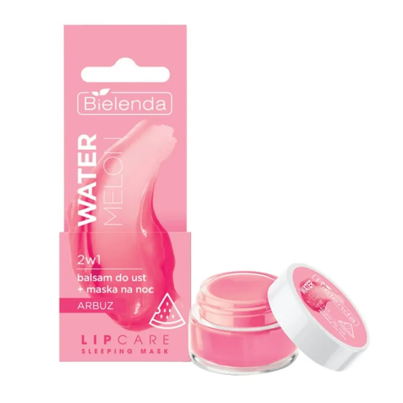 Bielenda Lip Care Balsam de buze + Mască de noapte cu pepene roșu, 10 g — preț și oferte