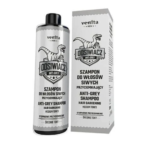 Venita Men Șampon pentru păr gri, tonuri medii de întunecare, 200ml — preț și oferte