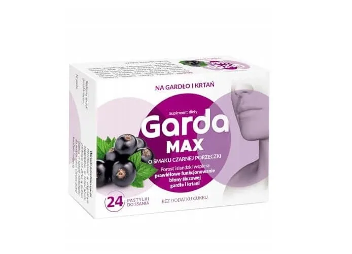 Garda Max cu aromă de coacăze negre, 24 pastile Phyto Garda — preț și oferte